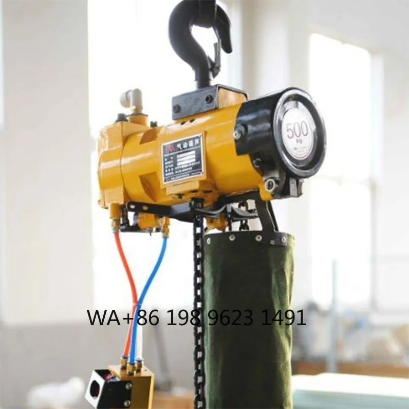 0.5T 1T 5T 10T Pneumatic Chain Hoist Air Winch for Industrial Warehouse Construction Lifting Equipment
0.5T 1T 5T 10T Pneumatic Chain Hoist Air Winch for Industrial Warehouse Construction Lifting Equipment