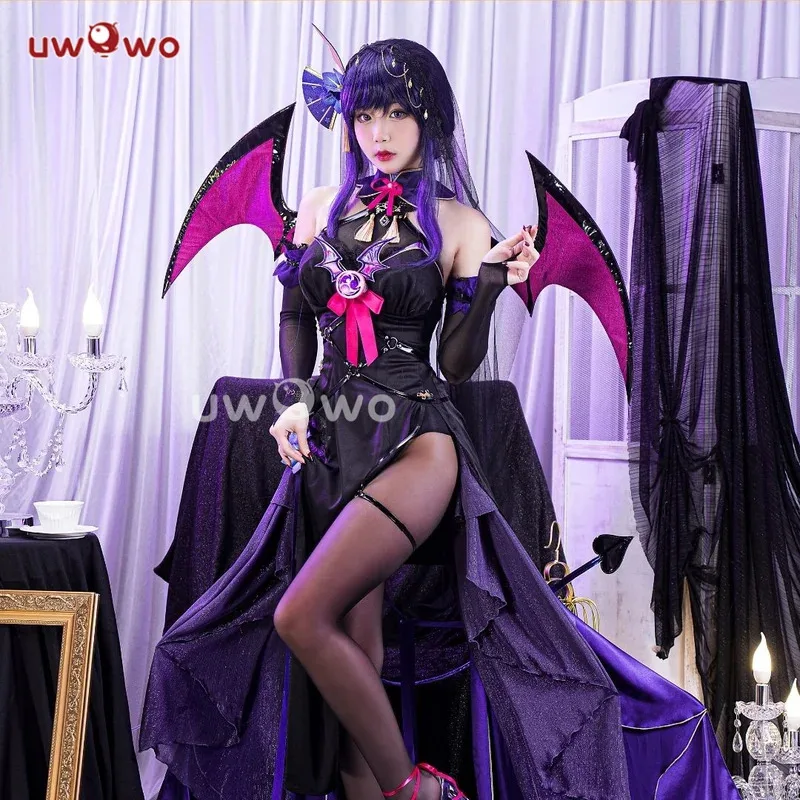 IN STOCK UWOWO Succubus Raiden Shogun Cosplay Costume Genshin Impact Fanart Ei/Baal Devil Cosplay Suit Outfit Halloween Costumes 
IN STOCK UWOWO Succubus Raiden Shogun Cosplay Costume Genshin Impact Fanart Ei/Baal Devil Cosplay Suit Outfit Halloween Costumes