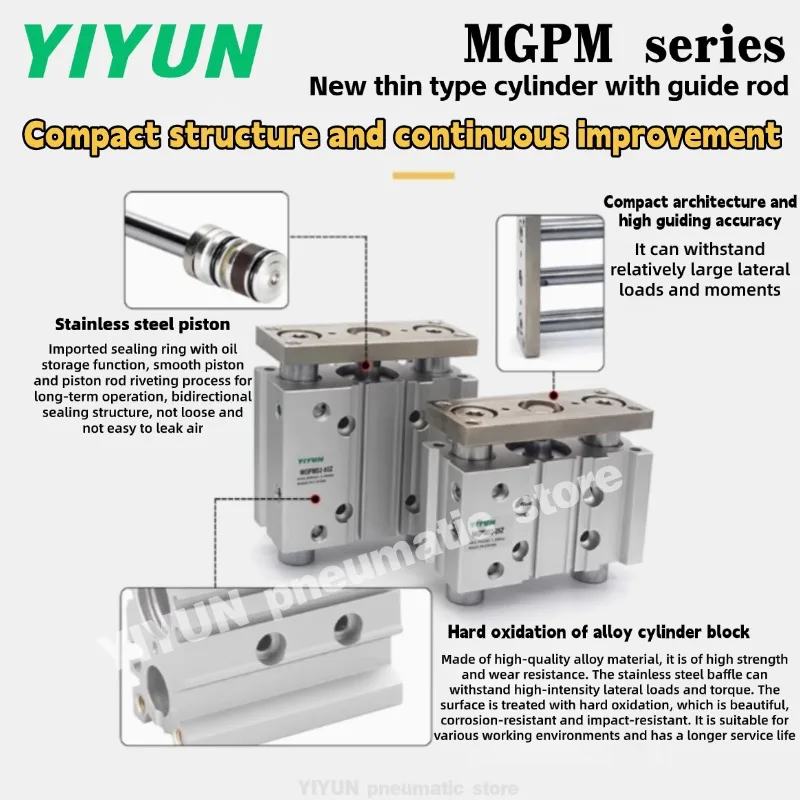 Тонкий направляющий цилиндр MGPM12, MGPM16, MGPM20-300Z, -250Z, -200Z, 175, 150, 125, 100, 90, 80, 75, 70, 60, 50, 40, 30, 25, 20, 10Z YIYUN MGPM
Тонкий направляющий цилиндр MGPM12, MGPM16, MGPM20-300Z, -250Z, -200Z, 175, 150, 125, 100, 90, 80, 75, 70, 60, 50, 40, 30, 25, 20, 10Z YIYUN MGPM