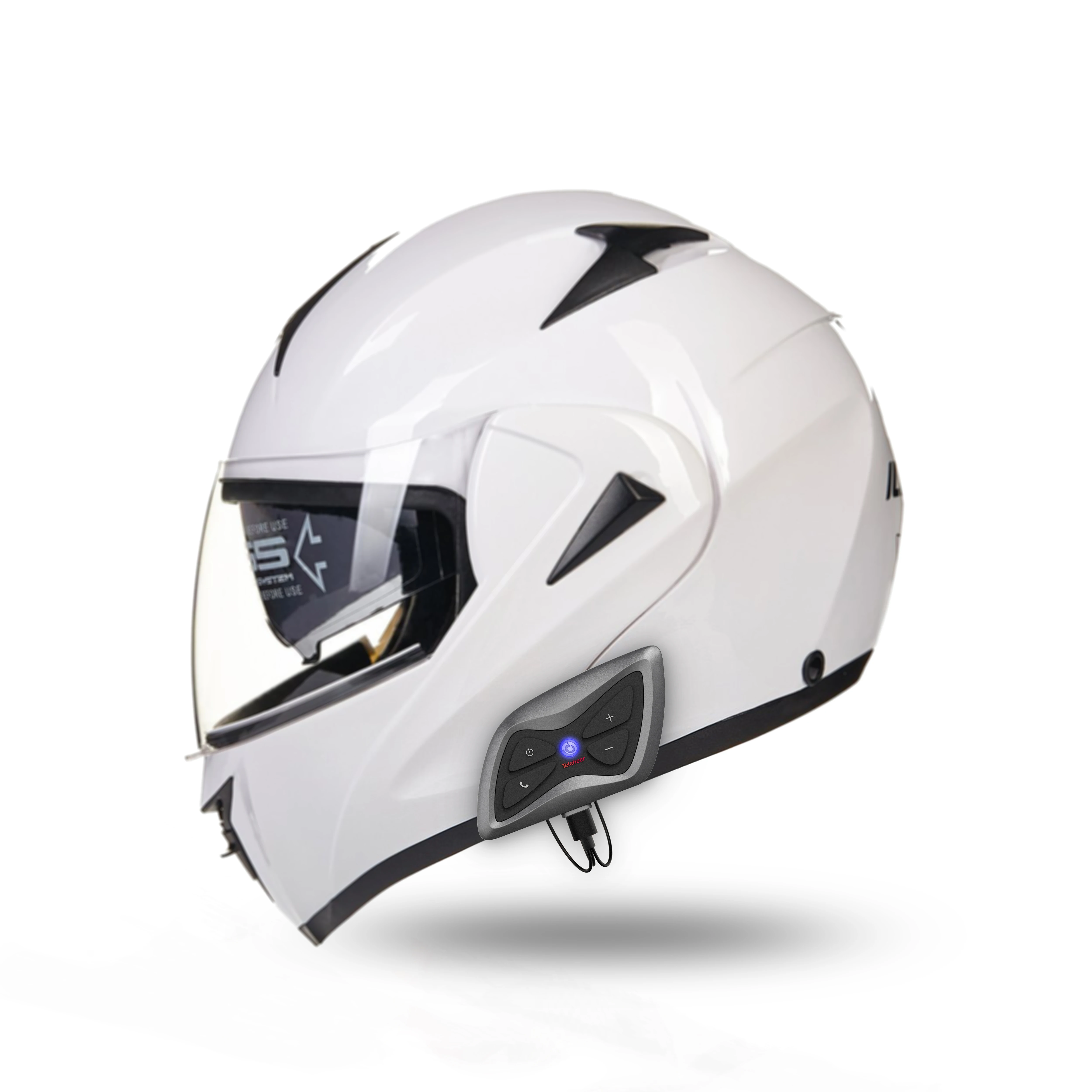 Motorcycle Helmet Intercom 1500M BT5.1 Hands-free Interphone 2-way Full Duplex Bluetooth Motor Headset Speaker
Motorcycle Helmet Intercom 1500M BT5.1 Hands-free Interphone 2-way Full Duplex Bluetooth Motor Headset Speaker