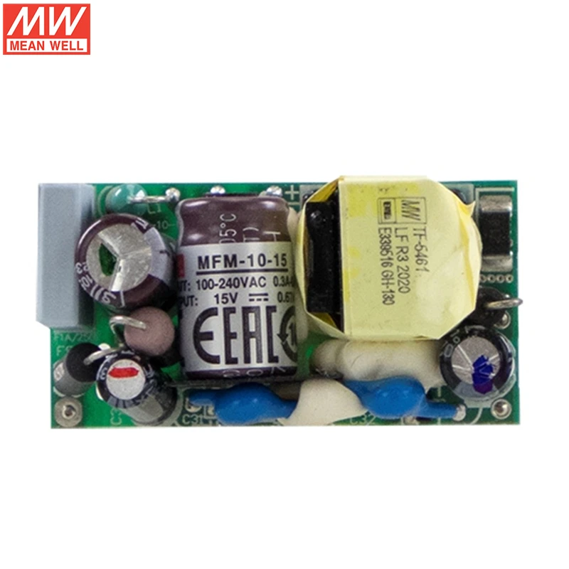 MEAN WELL PCB встроенного типа MFM-10 серии 8,3 Вт 10 Вт Импульсный источник питания с одним выходом MFM-10-3,3 В 5 В 12 В 15 В 24 В
MEAN WELL PCB встроенного типа MFM-10 серии 8,3 Вт 10 Вт Импульсный источник питания с одним выходом MFM-10-3,3 В 5 В 12 В 15 В 24 В