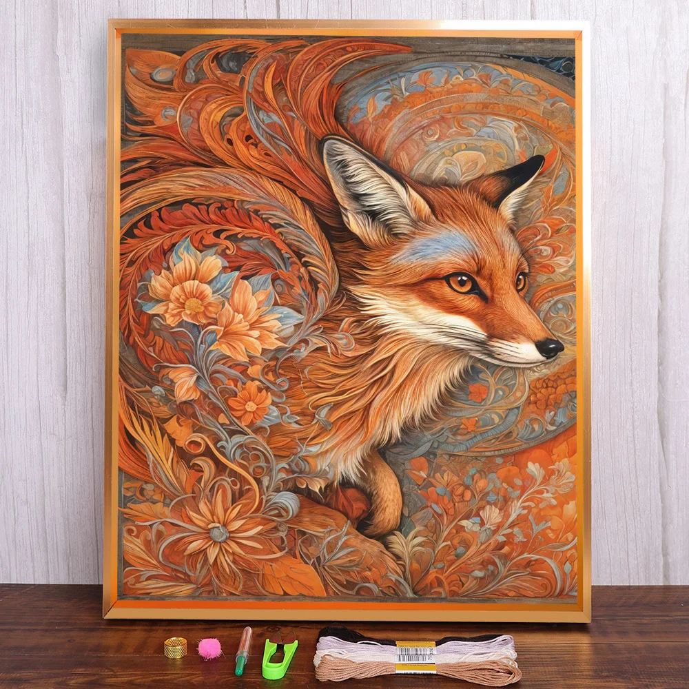 Animal Red Fox Printed 11CT Cross Stitch Complete Kit DIY Embroidery Needlework Handiwork Hobby Sewing Gift Stamped Different
Animal Red Fox Printed 11CT Cross Stitch Complete Kit DIY Embroidery Needlework Handiwork Hobby Sewing Gift Stamped Different