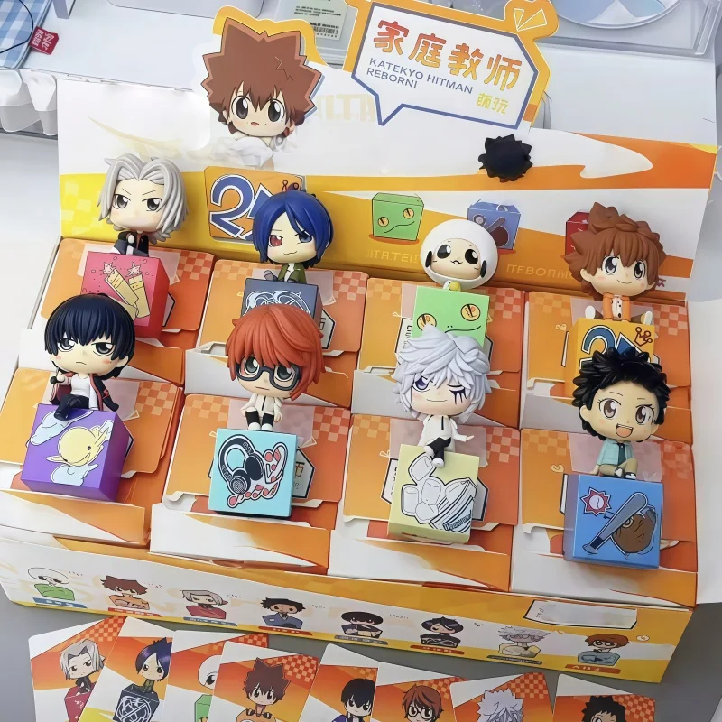 Original Mlwm Katekyo Hitman Reborn! Mini Blind Box Chibi Anime Figures Cute Collectible Peripheral Toys Girls Birthday Gifts
Original Mlwm Katekyo Hitman Reborn! Mini Blind Box Chibi Anime Figures Cute Collectible Peripheral Toys Girls Birthday Gifts