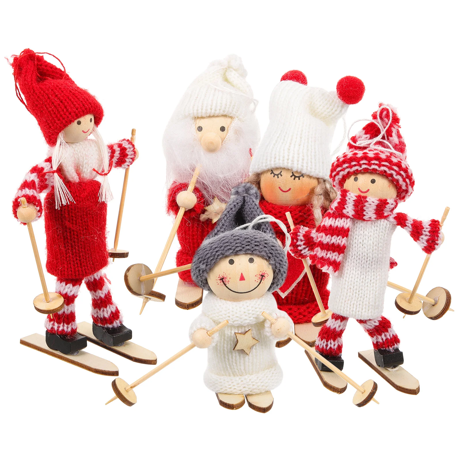 5 Pcs Ski Dolls Christmas Decor Toys Kids Home Christmas Decor For Kids Party Gift Non Fading Material
5 Pcs Ski Dolls Christmas Decor Toys Kids Home Christmas Decor For Kids Party Gift Non Fading Material