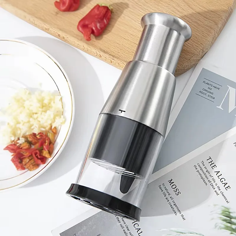 Crusher Garlic Press Machine Garlic Crusher Chopper Garlic Squeezer for Hotel Kitchen Restaurant Gadgets for Home 
Crusher Garlic Press Machine Garlic Crusher Chopper Garlic Squeezer for Hotel Kitchen Restaurant Gadgets for Home