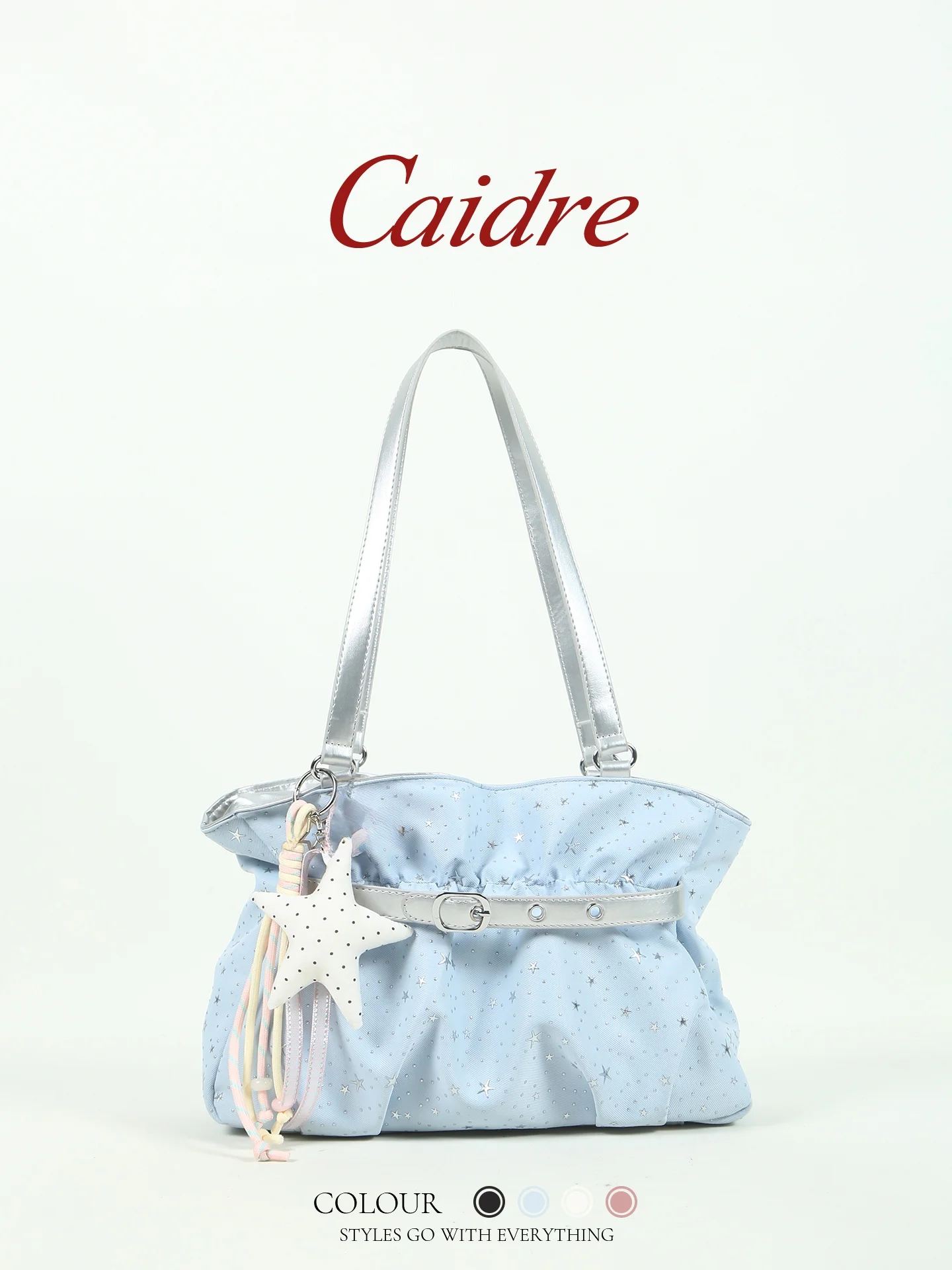 Caidre Commuter Women's Large Capacity Folded Cloud Shoulder Bag 2026 New Style Double Strap Zipper Closure Soft PU Leather
Caidre Commuter Women's Large Capacity Folded Cloud Shoulder Bag 2026 New Style Double Strap Zipper Closure Soft PU Leather