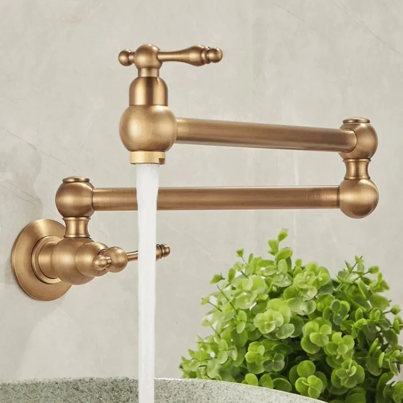 Antique wall style folding faucet, outdoor balcony mop pool, laundry sink, single cooling, rotatable retro faucet
Antique wall style folding faucet, outdoor balcony mop pool, laundry sink, single cooling, rotatable retro faucet