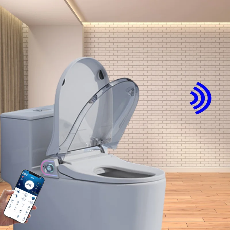 Авто открытая кювета для унитаза Japonaises AI Tapa Inodoro Intelligent Japonais Auto Bidet App WC Japonais Digital Sensing Flip Lid
Авто открытая кювета для унитаза Japonaises AI Tapa Inodoro Intelligent Japonais Auto Bidet App WC Japonais Digital Sensing Flip Lid