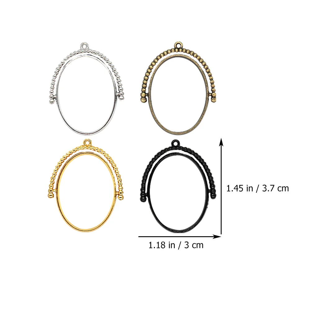 25 Pcs Alloy Border Jewelry Making Accessories Bright Color Rotatable Open Bezel Hollow Molds Sweater Chains Bracelets Gifts
25 Pcs Alloy Border Jewelry Making Accessories Bright Color Rotatable Open Bezel Hollow Molds Sweater Chains Bracelets Gifts