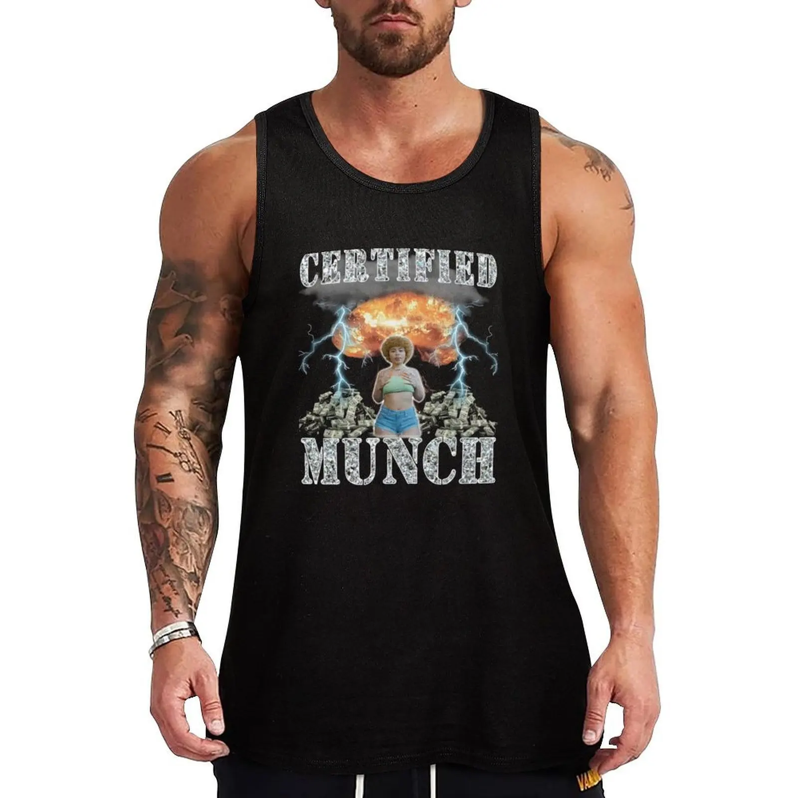 Certified Munch Tank Top Solid Color Tank Top Regular Fit Comfort Undershirt
Certified Munch Tank Top Solid Color Tank Top Regular Fit Comfort Undershirt