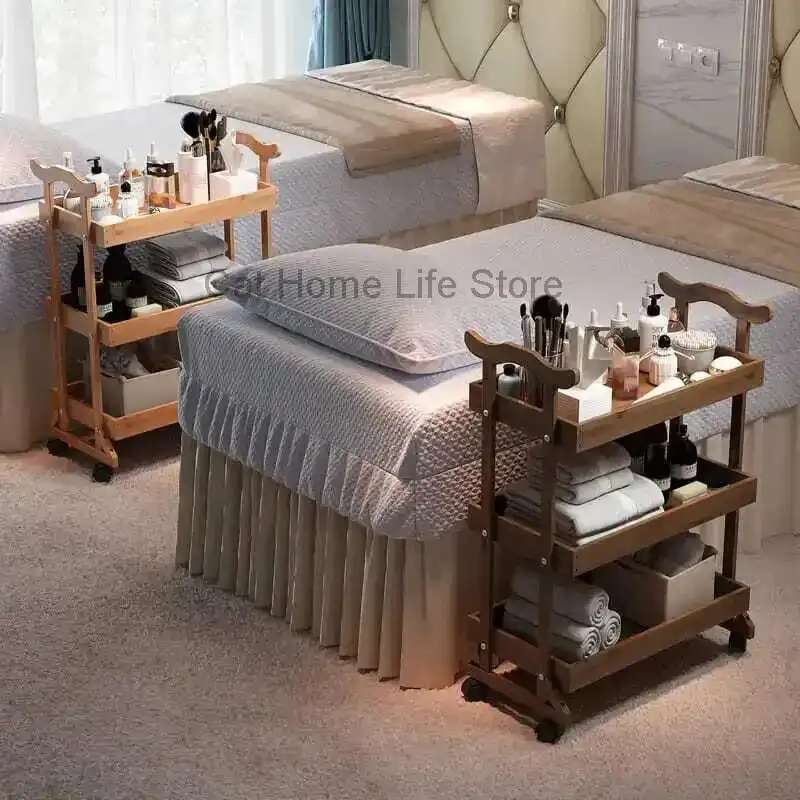 Trolley Table Pedicure Eyelash Salon Accessories Professional Stainless Steel Wood Hairdresser Trolleys Auxiliary Lashista Bar
Trolley Table Pedicure Eyelash Salon Accessories Professional Stainless Steel Wood Hairdresser Trolleys Auxiliary Lashista Bar