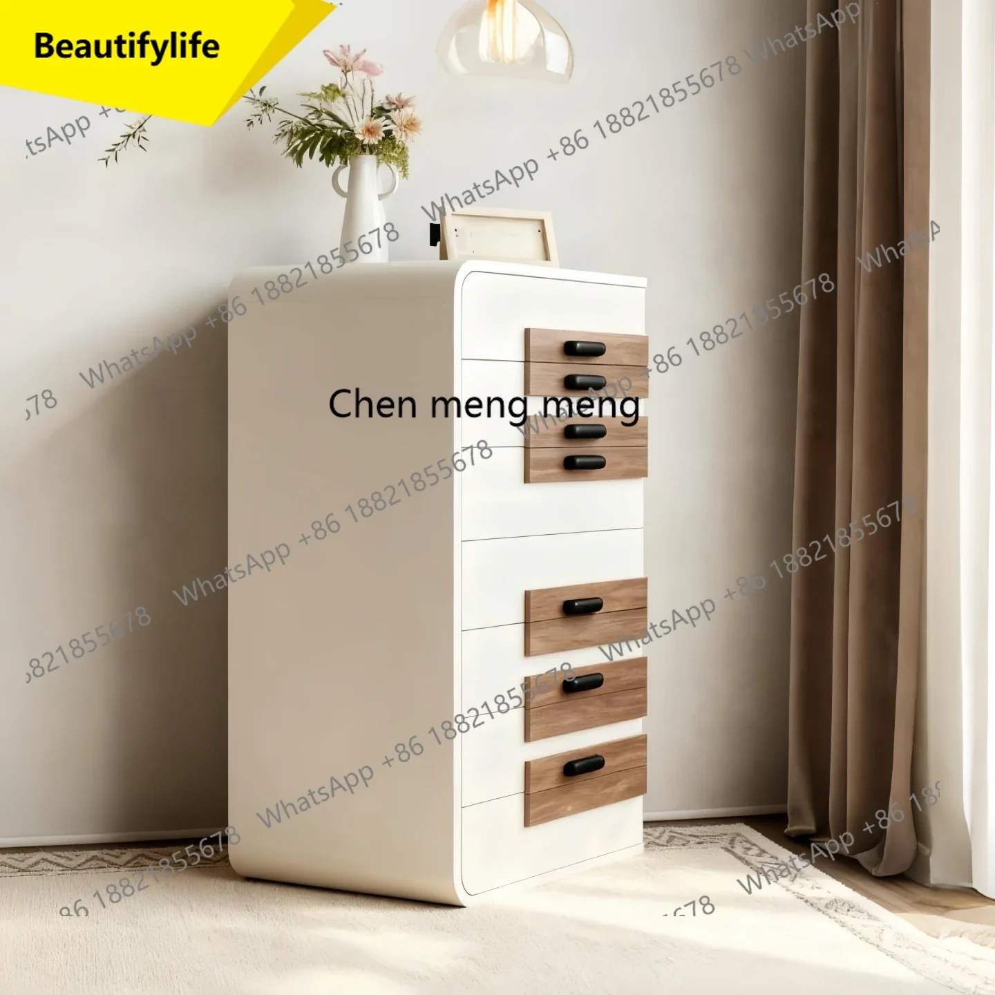 Q181 Solid Wood Chest of Drawers for Living Room and Bedroom, Large Capacity Storage Cabinet, Wall-Mounted Decorative Side Cabin
Q181 Solid Wood Chest of Drawers for Living Room and Bedroom, Large Capacity Storage Cabinet, Wall-Mounted Decorative Side Cabin