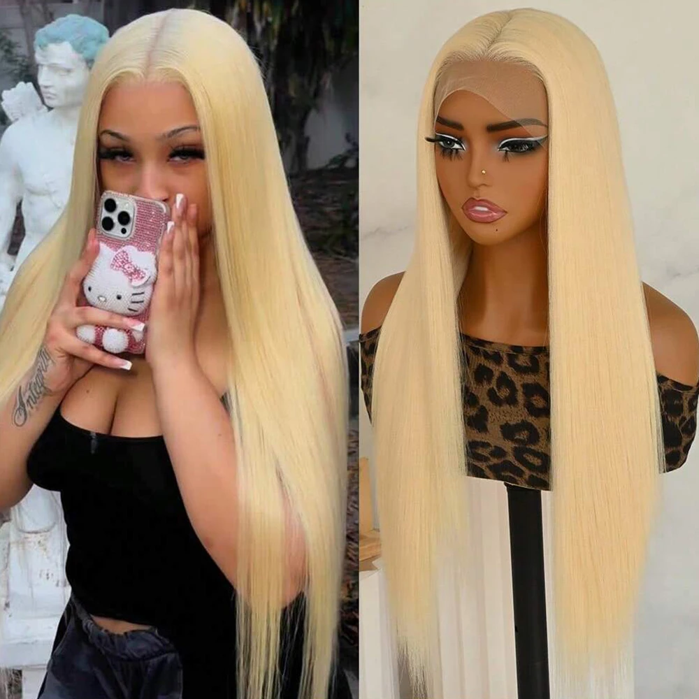 Термостойкие синтетические парики с натуральным длинным прямым волосом, с кружевной передней частью 13x4, с возможностью свободной расчески, светло-русый цвет 613, без клея, предварительно выщипанные
Термостойкие синтетические парики с натуральным длинным прямым волосом, с кружевной передней частью 13x4, с возможностью свободной расчески, светло-русый цвет 613, без клея, предварительно выщипанные