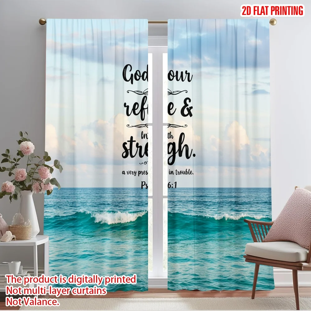 2pcs 2D flat printing Scene Curtain God Refuge Strength Ocean Polyester Without Electricity 0 Perfect for Indoor Celebrations
2pcs 2D flat printing Scene Curtain God Refuge Strength Ocean Polyester Without Electricity 0 Perfect for Indoor Celebrations