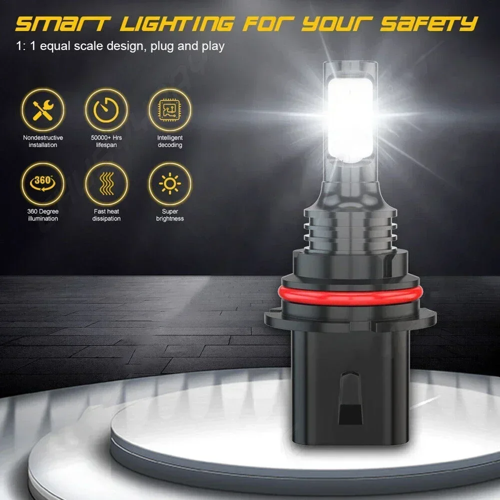 2pcs 9007 HB5 CSP LED Headlight Bulbs Conversion Kit High Low Beam 6000K Car Led Headlight Accessories Signal Lamp
2pcs 9007 HB5 CSP LED Headlight Bulbs Conversion Kit High Low Beam 6000K Car Led Headlight Accessories Signal Lamp