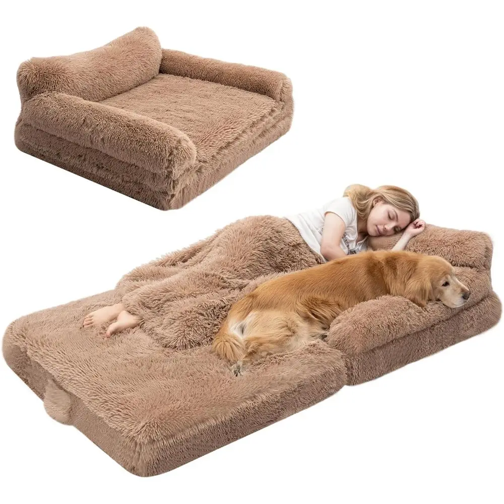 Orthopedic Memory Foam Dog Bed for Adults - Washable, Water-Resistant, 72x44x10 inches Brown
Orthopedic Memory Foam Dog Bed for Adults - Washable, Water-Resistant, 72x44x10 inches Brown