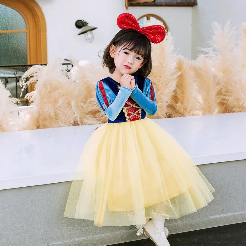 RT01 2024 Prium Princess Dress Girls Snow White Cosplay Fancy Costume Kids Carnival Christmas Party Princess Children Birthd*Jk2
RT01 2024 Prium Princess Dress Girls Snow White Cosplay Fancy Costume Kids Carnival Christmas Party Princess Children Birthd*Jk2