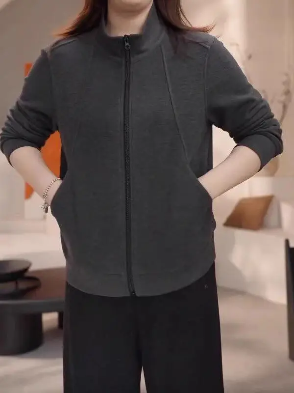 ay Zipper Hooded Jaet Women's plus Size Loose Fit Slimming Open Cardigan Top Spring 2026 New Sle Comfortable Streetwear
ay Zipper Hooded Jaet Women's plus Size Loose Fit Slimming Open Cardigan Top Spring 2026 New Sle Comfortable Streetwear