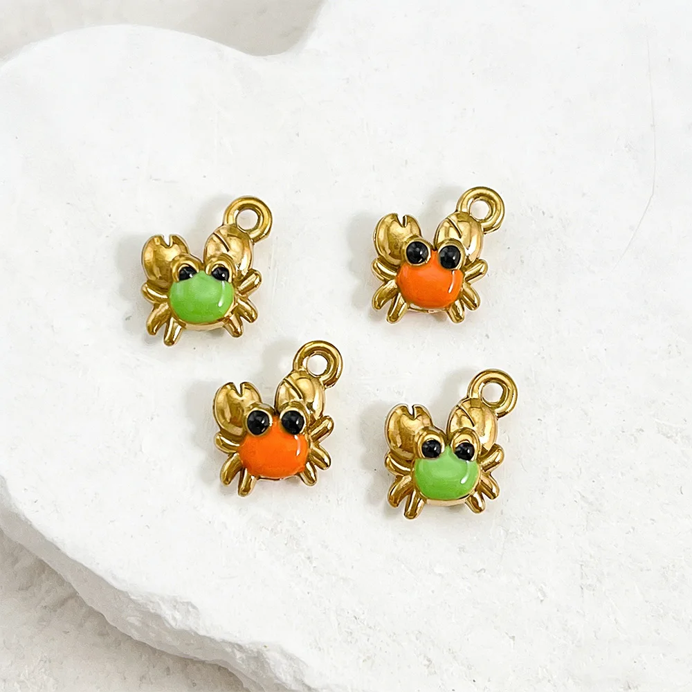 Cordial Design 12*12MM 40Pcs DIY Pendant/Crab Shape/Stainless Steel Charms/Jewelry Findings & Components/Hand Made #196280
Cordial Design 12*12MM 40Pcs DIY Pendant/Crab Shape/Stainless Steel Charms/Jewelry Findings & Components/Hand Made #196280