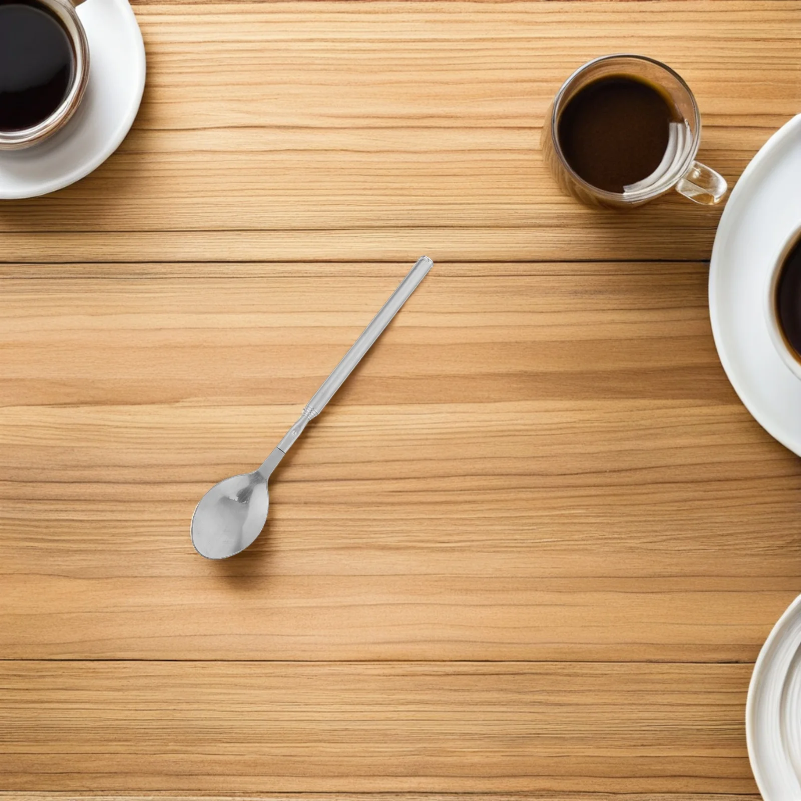 2Pcs Telescoping Spoons 20.5-63.5cm Stainless Steel Retractable Serving Dessert Seasoning Camping Picnic Utensil
2Pcs Telescoping Spoons 20.5-63.5cm Stainless Steel Retractable Serving Dessert Seasoning Camping Picnic Utensil