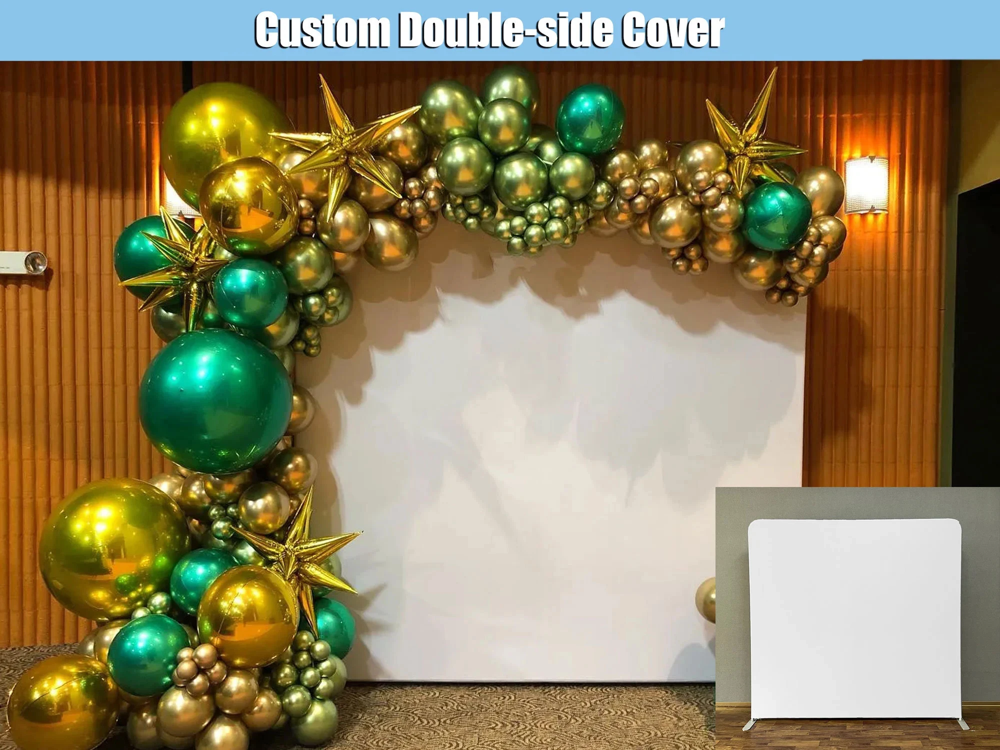 Mehofond Custom Wedding Backdrop Pure White Double-sided Cover Square Wall KIds Birthday Anniversary Party Background Photobooth
Mehofond Custom Wedding Backdrop Pure White Double-sided Cover Square Wall KIds Birthday Anniversary Party Background Photobooth