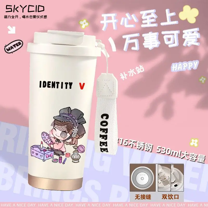 Spot 2025 Identity V Game Аниме Cos Энтомолог Барманский заключенный и т. д. Изолированная чашка из нержавеющей стали с принтом Q-версии в подарок
Spot 2025 Identity V Game Аниме Cos Энтомолог Барманский заключенный и т. д. Изолированная чашка из нержавеющей стали с принтом Q-версии в подарок