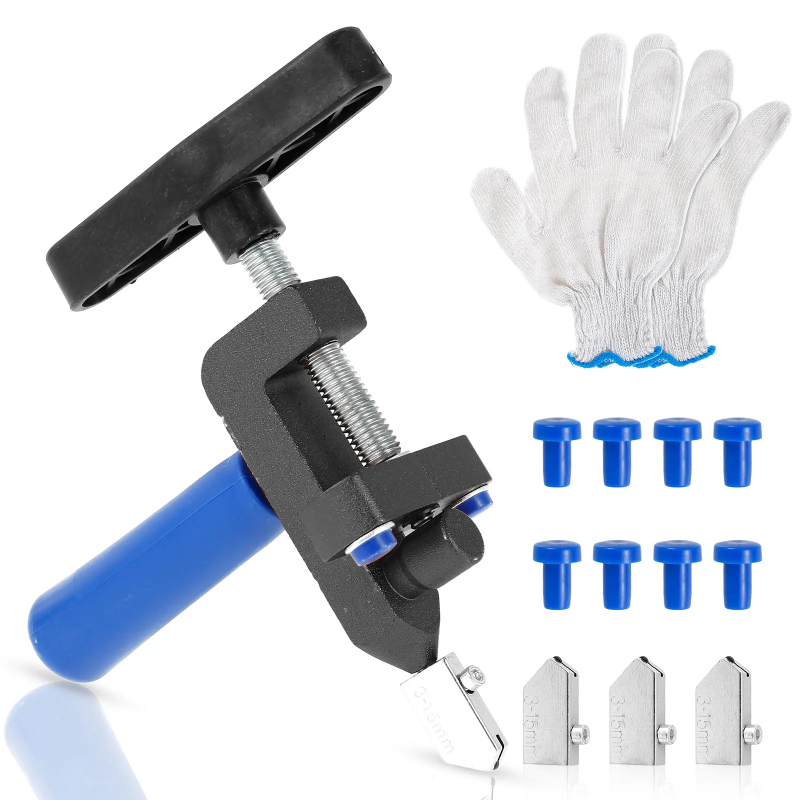 Glass Cutter Set 2 in 1 Manual Tile Cutter Tool Heavy Duty Mirror Cutting Hand Tool Multipurpose Glass Cutting Tool
Glass Cutter Set 2 in 1 Manual Tile Cutter Tool Heavy Duty Mirror Cutting Hand Tool Multipurpose Glass Cutting Tool