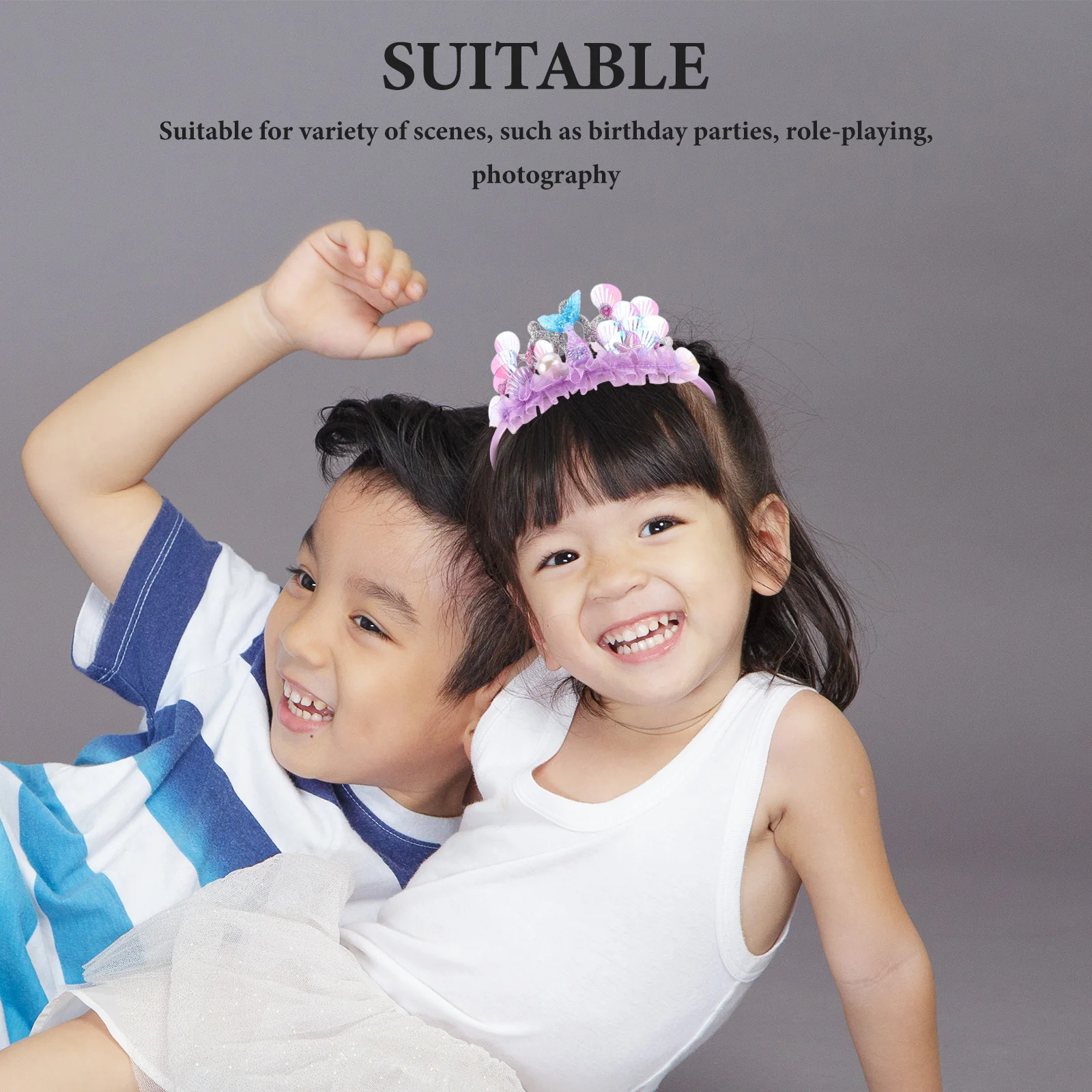 Ocean Themed Mermaid Crown for Seashell Headband Princess Tiara Birthday Party Decorations Headwear Mermaid Crown
Ocean Themed Mermaid Crown for Seashell Headband Princess Tiara Birthday Party Decorations Headwear Mermaid Crown