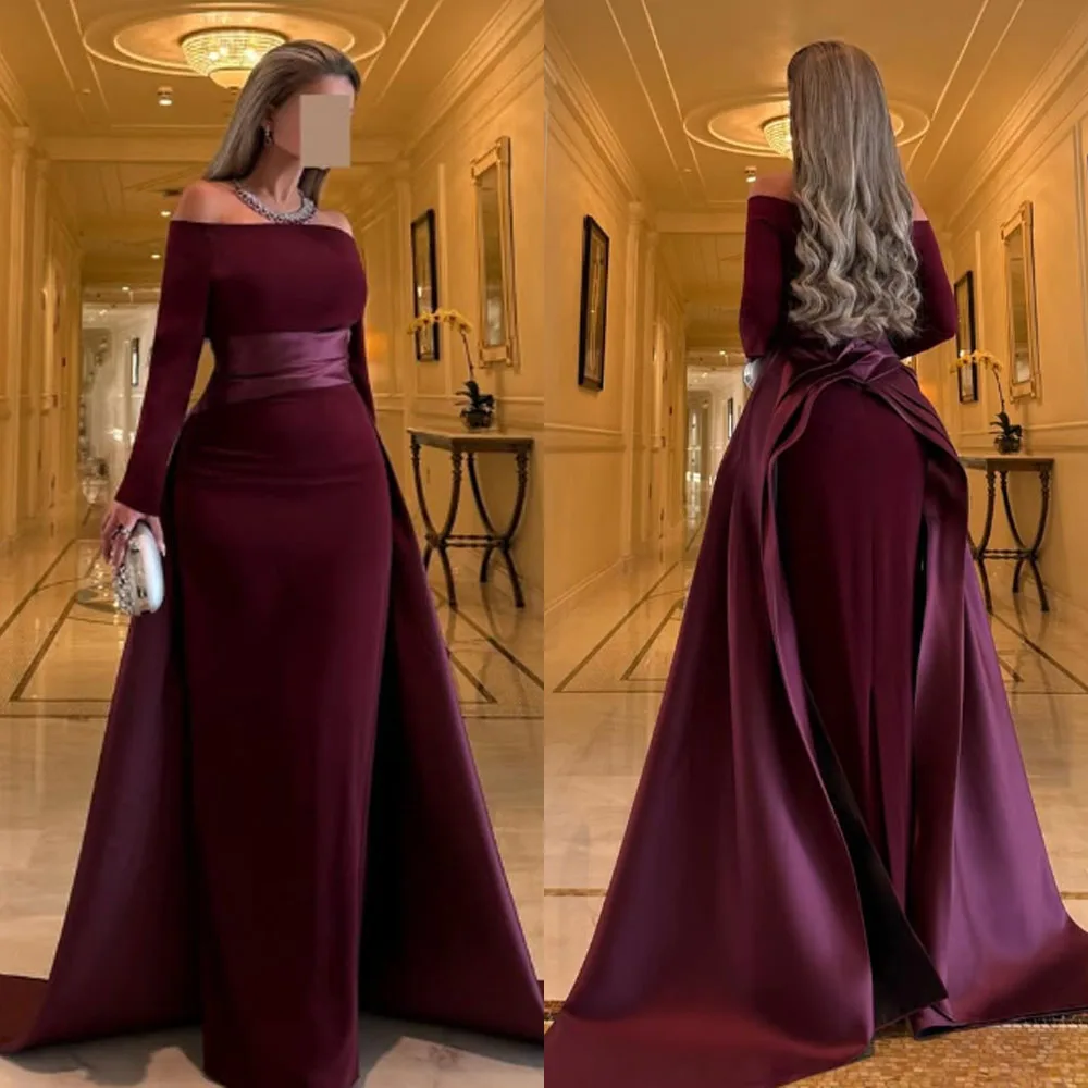 Customized High Quality Floor Length Court Train Strapless Wrinkle Three Quarter A-line Grace Women Evening Dresses فساتين سهره
Customized High Quality Floor Length Court Train Strapless Wrinkle Three Quarter A-line Grace Women Evening Dresses فساتين سهره