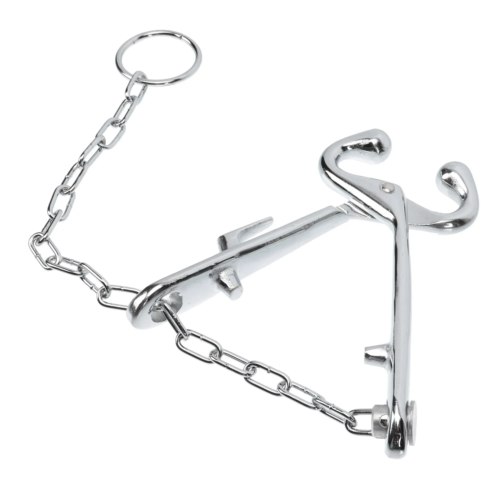 1Pcs Cow Nose Plier with Chain High-Quality Forged Carbon Steel Fine Polished Surface No Damage to Nose Cattle Breeding
1Pcs Cow Nose Plier with Chain High-Quality Forged Carbon Steel Fine Polished Surface No Damage to Nose Cattle Breeding