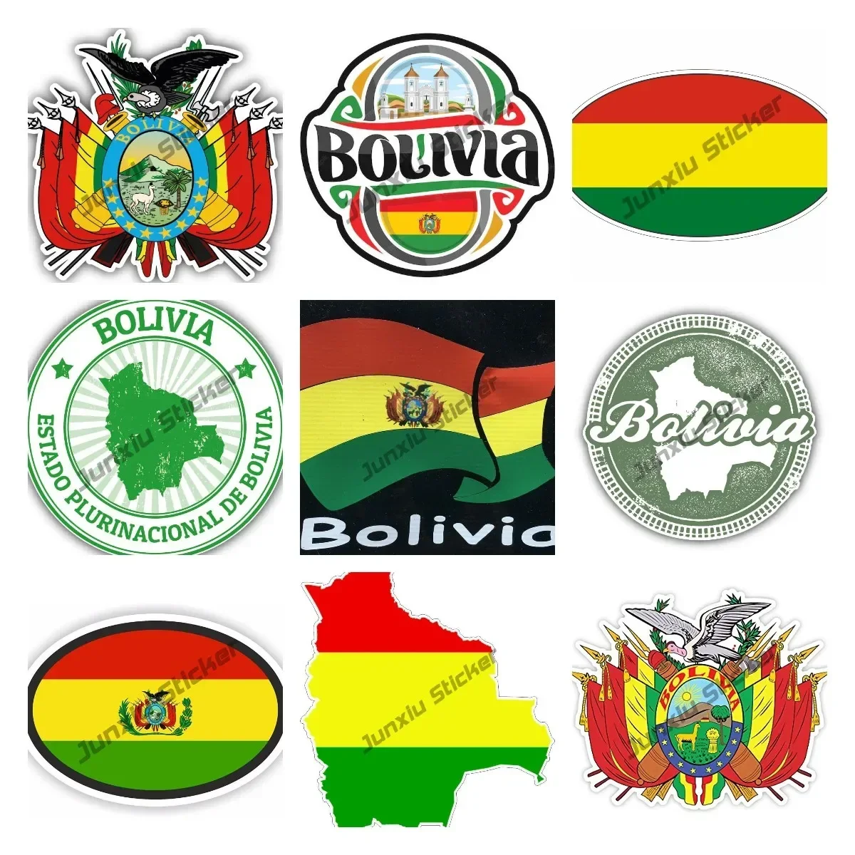 Bolivian Bolivia Coat of Arms Sticker Decal Self Adhesive Vinyl Self-adhesive Bolivia Flag BOL BO Bolivia Map Decal Accessories 
Bolivian Bolivia Coat of Arms Sticker Decal Self Adhesive Vinyl Self-adhesive Bolivia Flag BOL BO Bolivia Map Decal Accessories