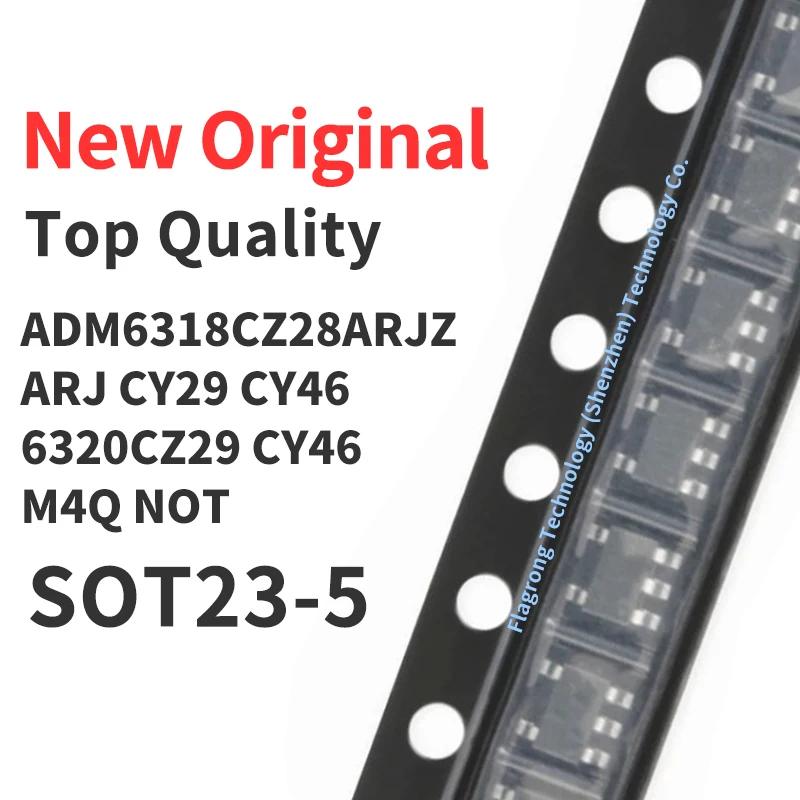 10 Pieces ADM6318CZ28ARJZ ADM6318CY29ARJ ADM6318CY46ARJ ADM6320CZ29ARJ ADM6320CY46ARJ M4Q NOT SOT23-5 Chip IC New Original
10 Pieces ADM6318CZ28ARJZ ADM6318CY29ARJ ADM6318CY46ARJ ADM6320CZ29ARJ ADM6320CY46ARJ M4Q NOT SOT23-5 Chip IC New Original