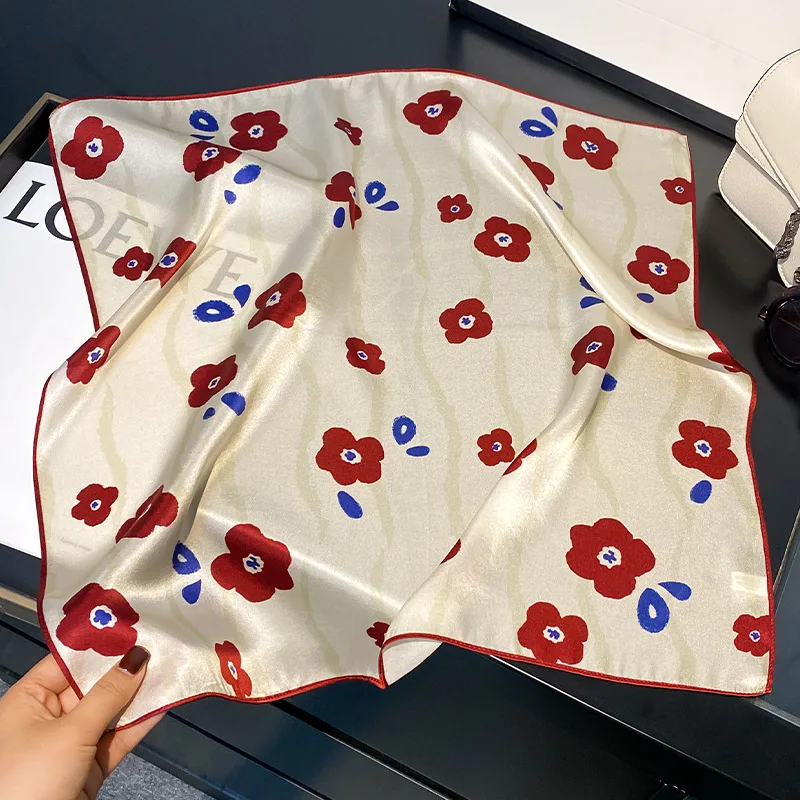 2025 100% Silk Floral Print Square Scarf Women 53cm Korean Style Spring Summer Bandana Neckerchief Bag Scarf Hair Tie Shawl
2025 100% Silk Floral Print Square Scarf Women 53cm Korean Style Spring Summer Bandana Neckerchief Bag Scarf Hair Tie Shawl