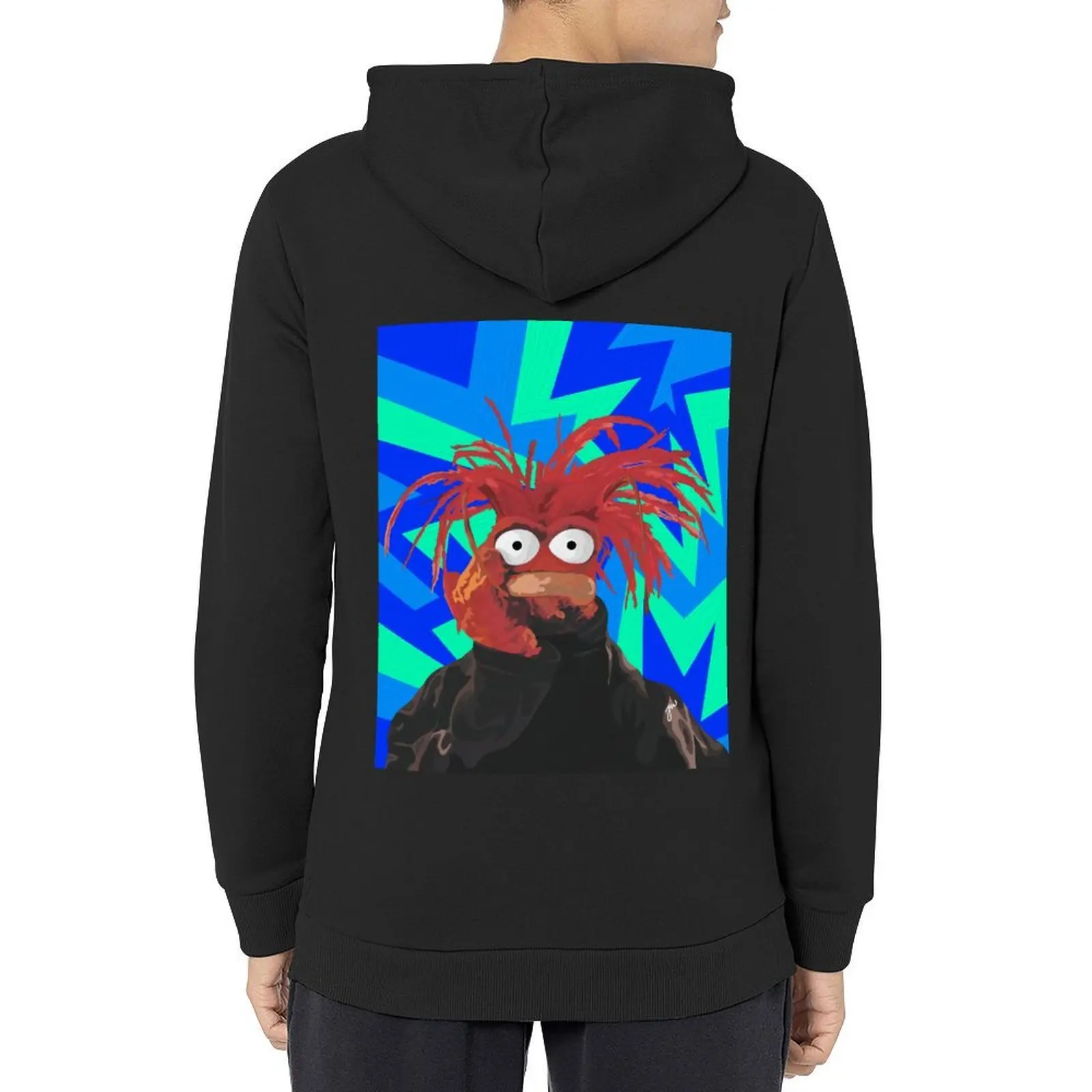 Pepe the king prawn Muppet Portrait (version 1/3 - blue background) Hoodie autumn clothes men wear anime hoodie
Pepe the king prawn Muppet Portrait (version 1/3 - blue background) Hoodie autumn clothes men wear anime hoodie