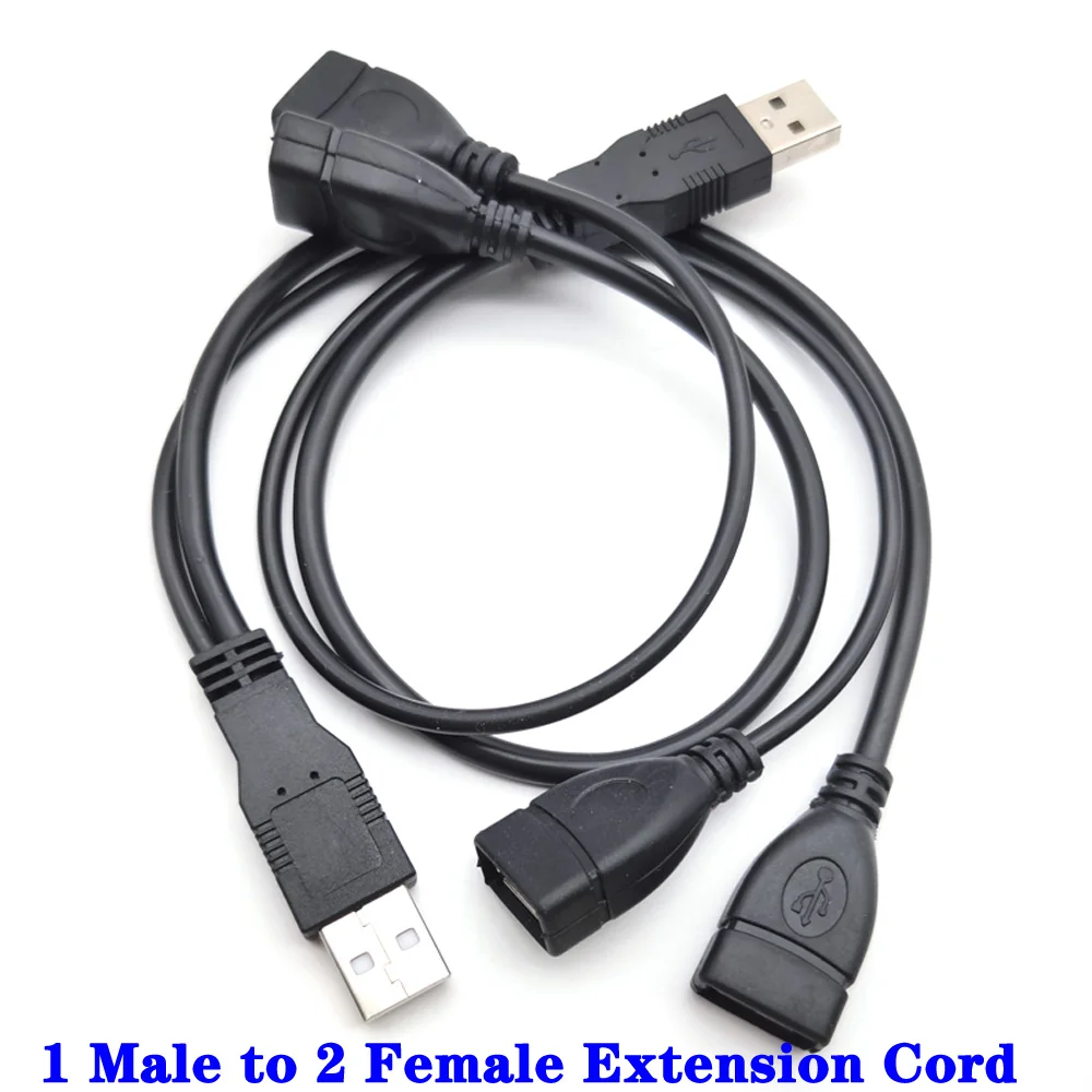 20PCS 1 Male to 2 Female Extension Cord USB 2.0 Splitter Y Cable Power Adapter Converter for PC Car Data Transmission Charging
20PCS 1 Male to 2 Female Extension Cord USB 2.0 Splitter Y Cable Power Adapter Converter for PC Car Data Transmission Charging