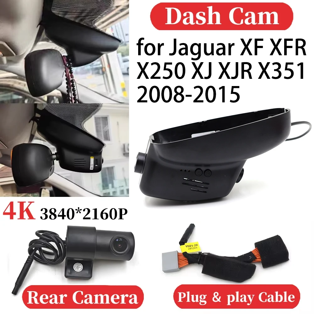 ZJCGO for Jaguar XF XFR X250 XJ XJR X351 2008-2015 UHD Car OEM 4K Video Recorder DVR Dash Cam Dashboard Camera Night Vision
ZJCGO for Jaguar XF XFR X250 XJ XJR X351 2008-2015 UHD Car OEM 4K Video Recorder DVR Dash Cam Dashboard Camera Night Vision
