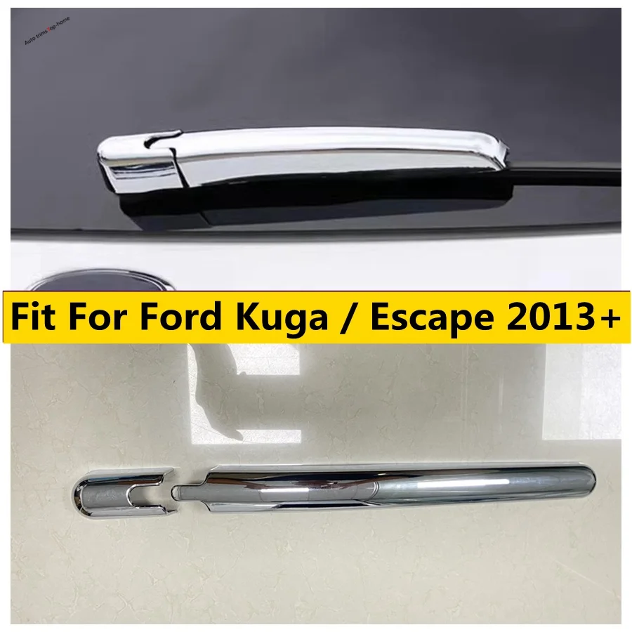 ABS Chrome Rear Windshield Wiper Decoration Frame Cover Trim Fit For Ford Kuga Escape 2013 - 2019 Car Accessories
ABS Chrome Rear Windshield Wiper Decoration Frame Cover Trim Fit For Ford Kuga Escape 2013 - 2019 Car Accessories
