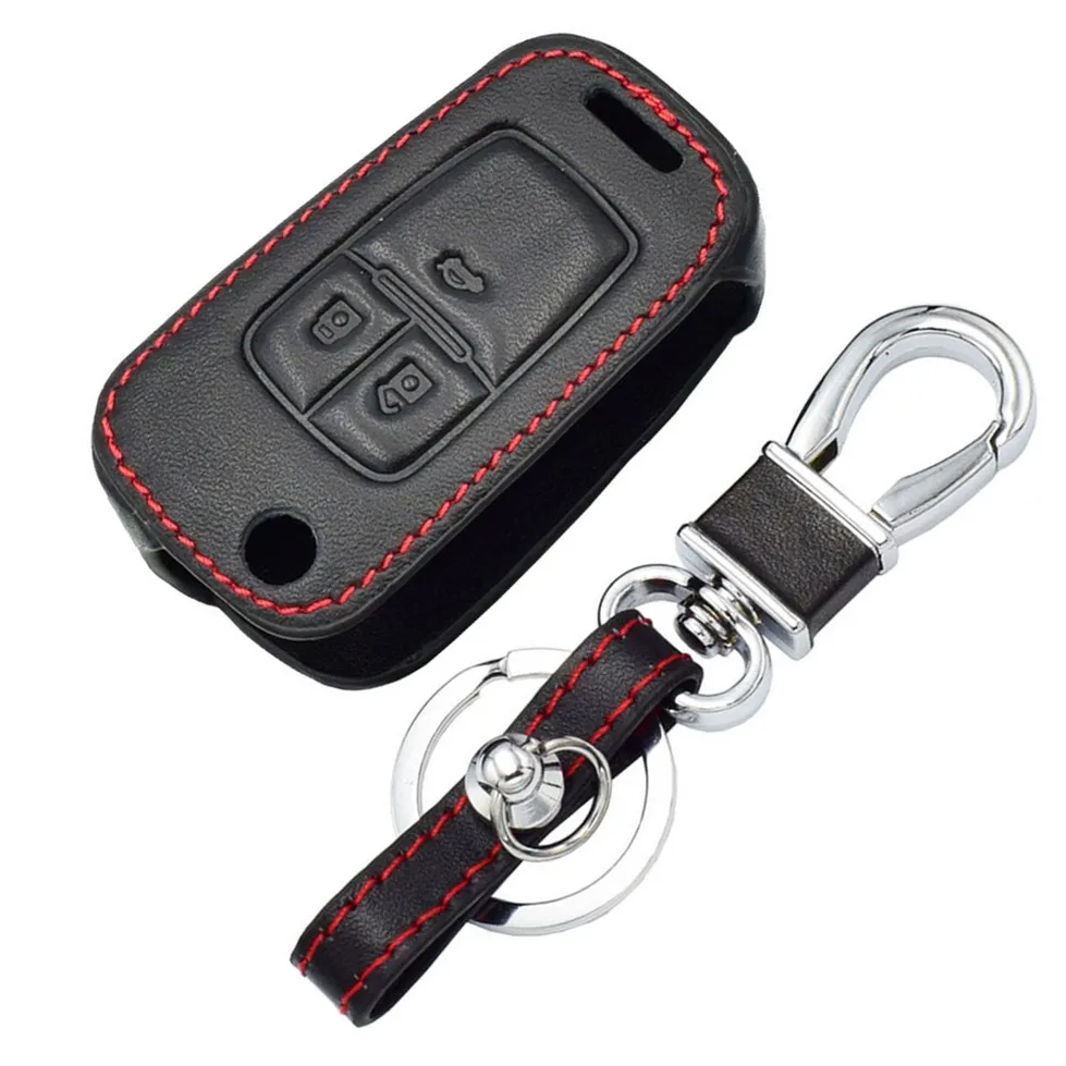 WFMJ Black For Chevrolet Buick 3 Buttons Leather Smart Key Chain Holder Cover Fob Bag
WFMJ Black For Chevrolet Buick 3 Buttons Leather Smart Key Chain Holder Cover Fob Bag
