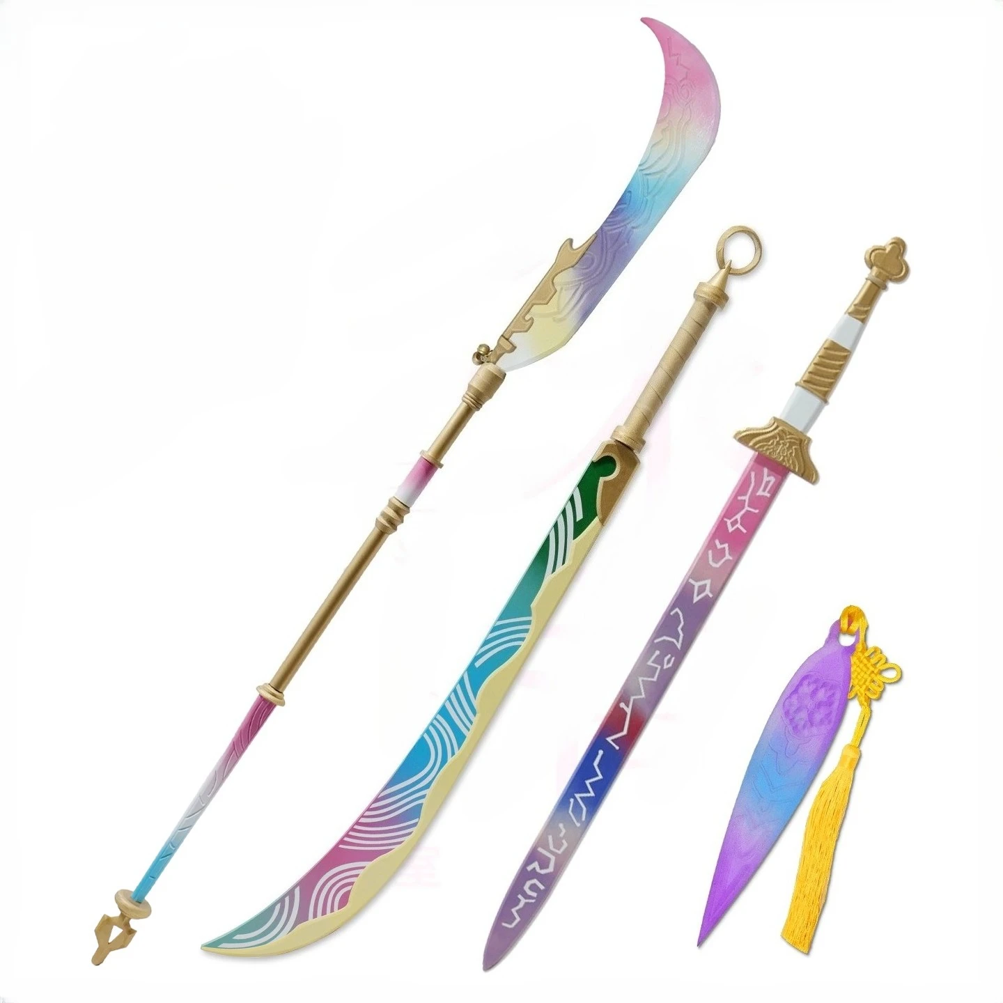 Lumi Mira Zoe Sword Darts Knives Glaive Cosplay Props Costume Accessories
Lumi Mira Zoe Sword Darts Knives Glaive Cosplay Props Costume Accessories