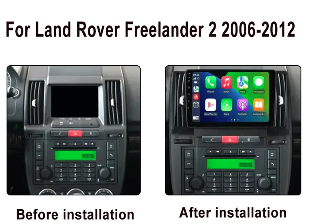 9 Inch Android 13.0 2GB+32GB For Land Rover Freelander 2 LR2 2007-2015 Car GPS Navigation Multimedia Player Radio Tape Head Unit
9 Inch Android 13.0 2GB+32GB For Land Rover Freelander 2 LR2 2007-2015 Car GPS Navigation Multimedia Player Radio Tape Head Unit