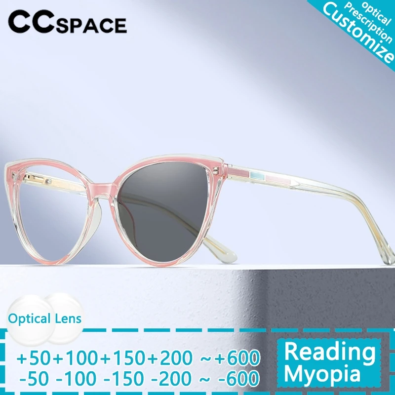 Fashion Cat Eye Small Frame Women's Anti-blue Light Photochromic Glasses Customizable Prescription Photochromic Eyeglass UV400 
Fashion Cat Eye Small Frame Women's Anti-blue Light Photochromic Glasses Customizable Prescription Photochromic Eyeglass UV400