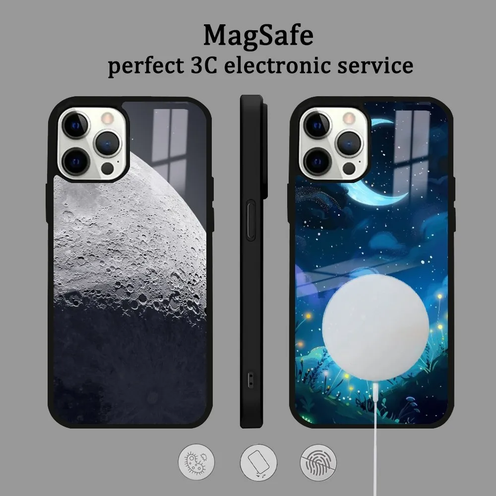 Moon Phone Case For IPhone 16 15 14 13 12 11 Pro Max Plus Mini Magsafe Mirror Wireless Magnetic Cover
Moon Phone Case For IPhone 16 15 14 13 12 11 Pro Max Plus Mini Magsafe Mirror Wireless Magnetic Cover
