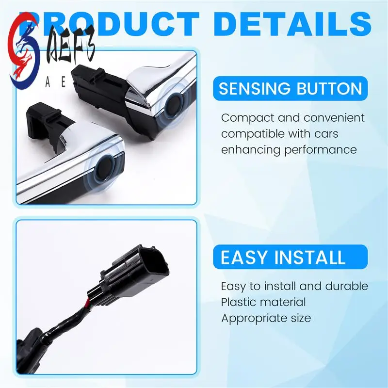 AEF3-1Pair Front Door Handle With Inductive Button 72181-TA1-J01 72141-TA1-J01 For Honda Accord 2008-2012 Outer Handle Pull
AEF3-1Pair Front Door Handle With Inductive Button 72181-TA1-J01 72141-TA1-J01 For Honda Accord 2008-2012 Outer Handle Pull