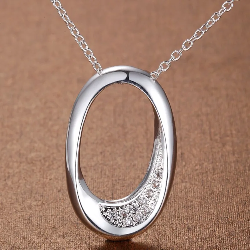 New 925 Sterling Silver Necklace Pendant Classics Zircon for Women Wedding Jewelry Fine Accessories Fashion Party Gifts
New 925 Sterling Silver Necklace Pendant Classics Zircon for Women Wedding Jewelry Fine Accessories Fashion Party Gifts