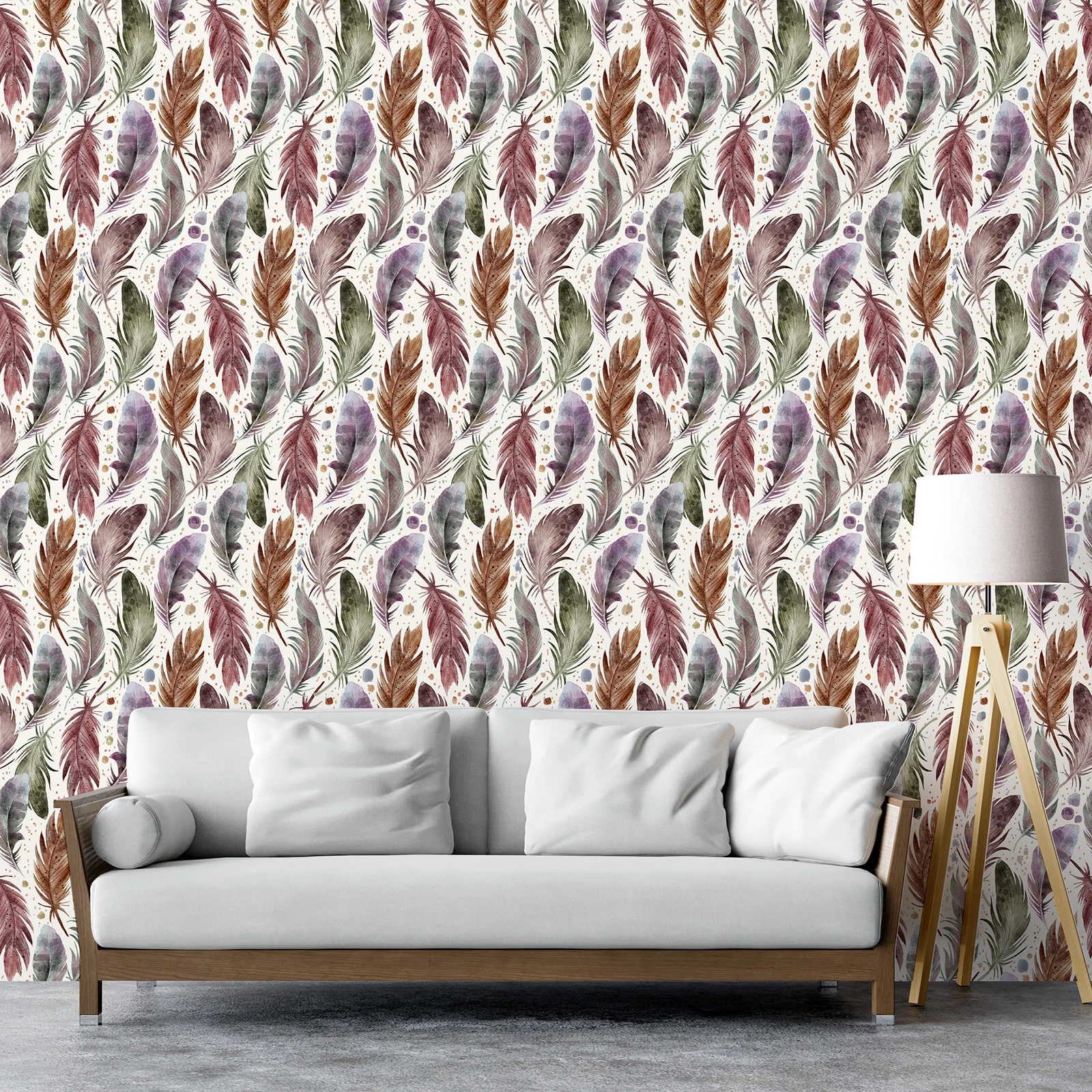 Colorful Feather Vinyl Wallpaper Waterproof Removable Cabinet Refrigerator Stickers Living Room Kitchen Peel And Stick wallpaper
Colorful Feather Vinyl Wallpaper Waterproof Removable Cabinet Refrigerator Stickers Living Room Kitchen Peel And Stick wallpaper