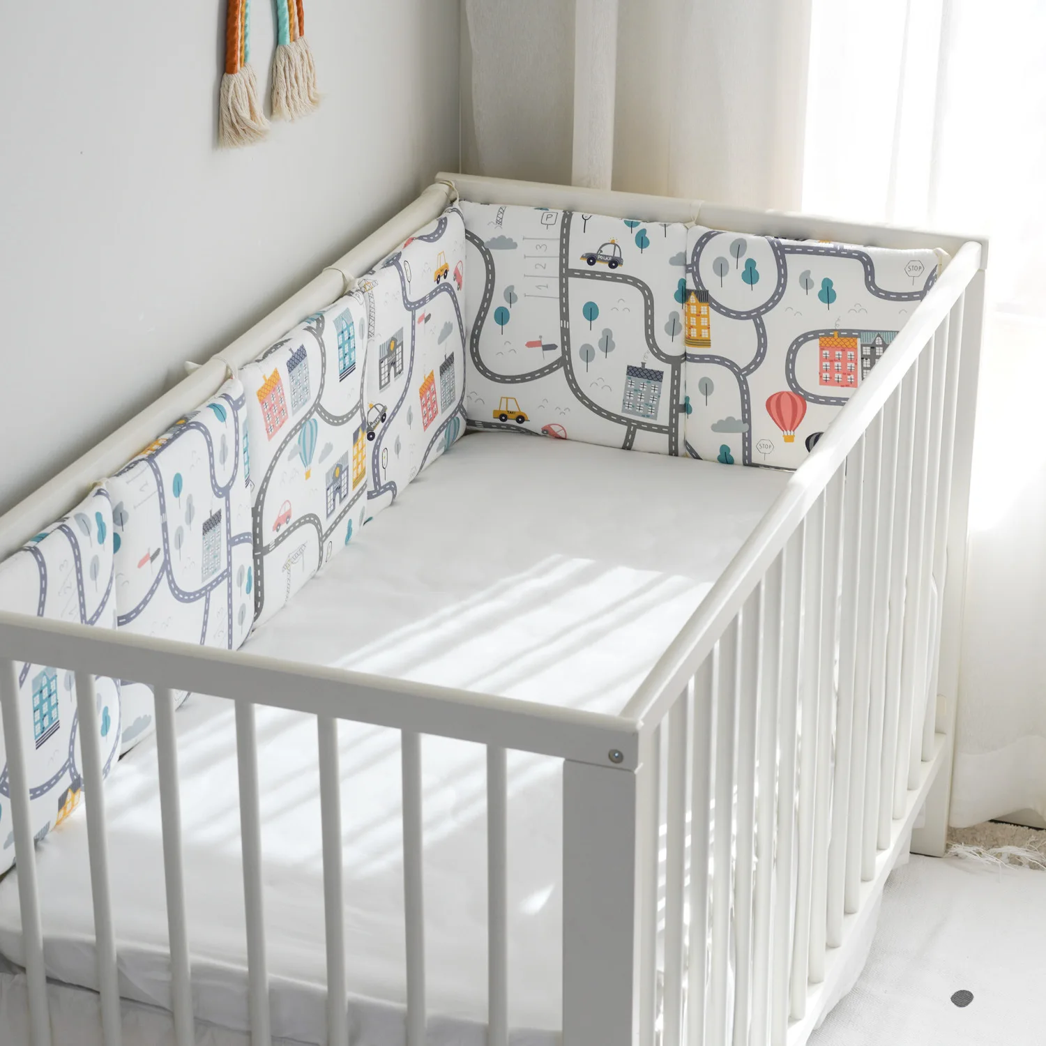 6pcs/set Baby Bed Bumper for Newborns Baby Room Decoration Anti Collision Protector Soft Baby Crib Bumpers 30x30cm
6pcs/set Baby Bed Bumper for Newborns Baby Room Decoration Anti Collision Protector Soft Baby Crib Bumpers 30x30cm