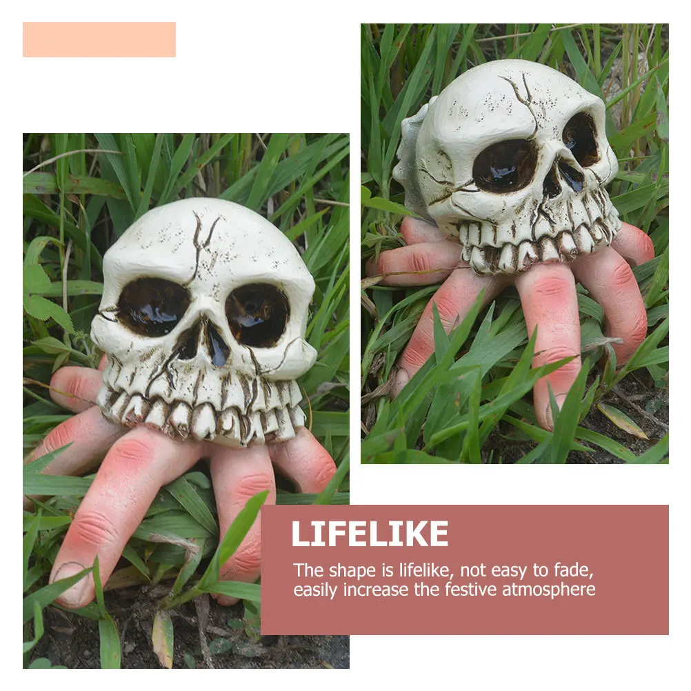 Halloween Skull Decor Realistic Lifelike Creepy Style Premium Material Multi-Function Skulls for Haunted House Decoration
Halloween Skull Decor Realistic Lifelike Creepy Style Premium Material Multi-Function Skulls for Haunted House Decoration