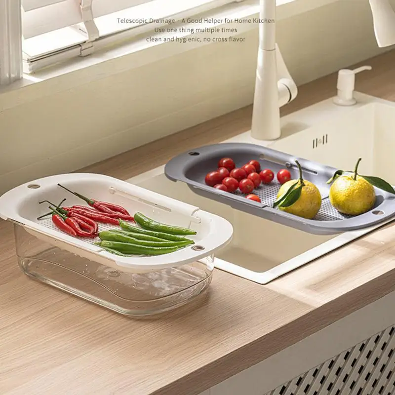 Over The Sink Strainer Basket Double-layer Kitchen Sink Strainer Basket Kitchen Strainer Colander For Wash Vegetables And Fruits
Over The Sink Strainer Basket Double-layer Kitchen Sink Strainer Basket Kitchen Strainer Colander For Wash Vegetables And Fruits