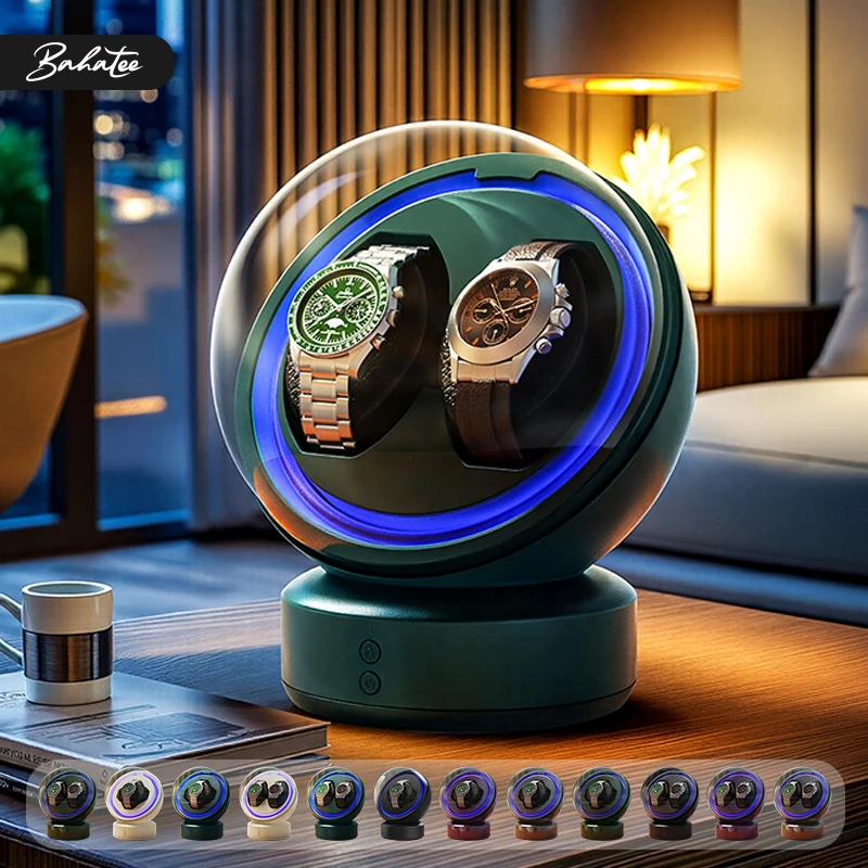 Automatic Watch Winder Silent Motor Compact ABS Box Vibrant Color Night Light Storage Memory Pillow Variable Frequency Drive
Automatic Watch Winder Silent Motor Compact ABS Box Vibrant Color Night Light Storage Memory Pillow Variable Frequency Drive