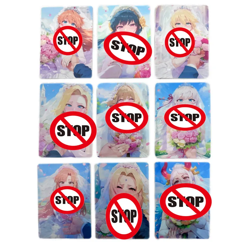 9Pcs/set Sexy Cards Classic Anime Characters Heroine Wedding Series Adult 18+ Nude Photos Games Toys and Gifts Collection Cards
9Pcs/set Sexy Cards Classic Anime Characters Heroine Wedding Series Adult 18+ Nude Photos Games Toys and Gifts Collection Cards